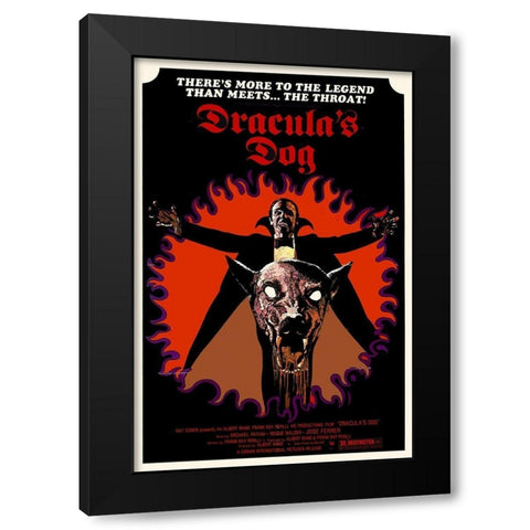 Draculas Dog with Jose Ferrer Black Modern Wood Framed Art Print with Double Matting by Hollywood Photo Archive