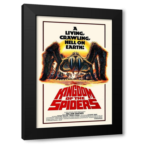 Kingdom of The Spiders Black Modern Wood Framed Art Print with Double Matting by Hollywood Photo Archive