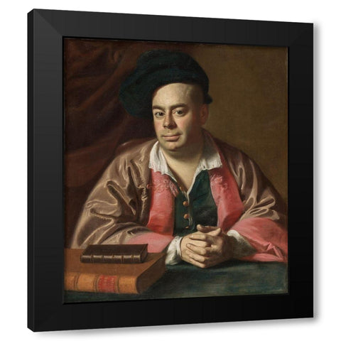 Nathaniel Hurd Black Modern Wood Framed Art Print by Copley, John Singleton