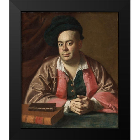 Nathaniel Hurd Black Modern Wood Framed Art Print by Copley, John Singleton