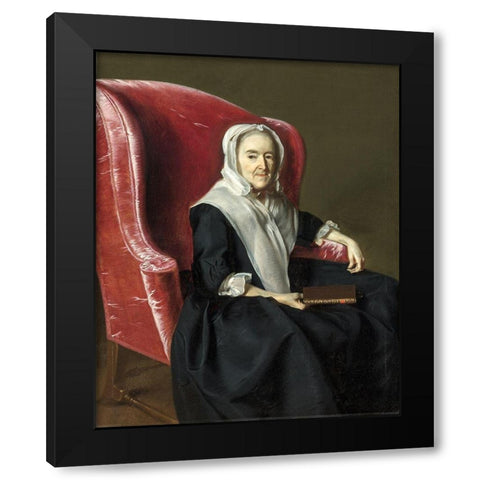 Anna Dummer Powell Black Modern Wood Framed Art Print with Double Matting by Copley, John Singleton