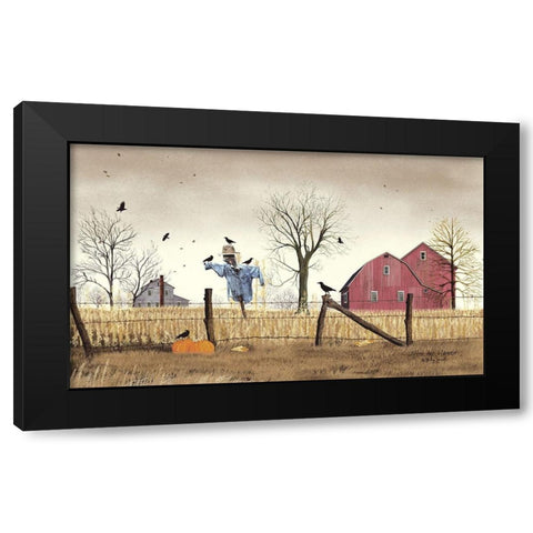 After the Harvest Black Modern Wood Framed Art Print with Double Matting by Jacobs, Billy