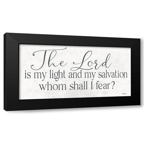 The Lord Black Modern Wood Framed Art Print by Boyer, Susie