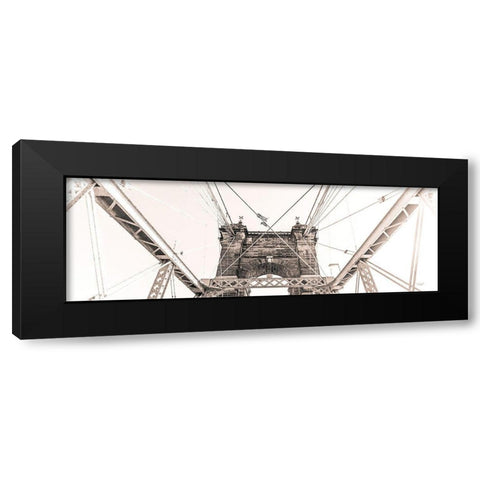 Bridge View I Black Modern Wood Framed Art Print by Quillen, Donnie