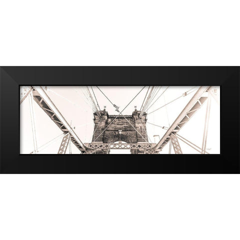 Bridge View I Black Modern Wood Framed Art Print by Quillen, Donnie