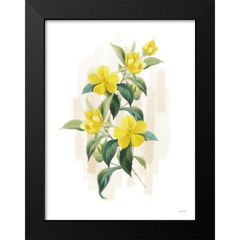 Goldilocks II Black Modern Wood Framed Art Print by House Fenway