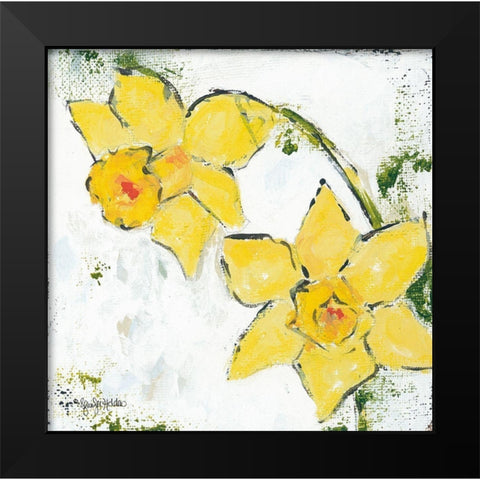 Spring Has Sprung III Black Modern Wood Framed Art Print by Holden, Jennifer