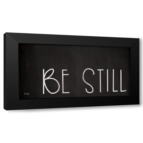 Be Still My Heart I Black Modern Wood Framed Art Print with Double Matting by Jaxn Blvd.
