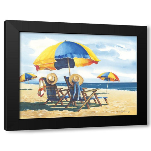 His And Hers Black Modern Wood Framed Art Print with Double Matting by Rossini, John