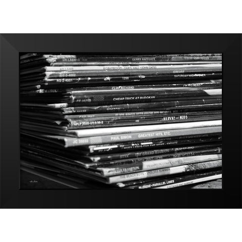 Greatest Hits Black Modern Wood Framed Art Print by Deiter, Lori