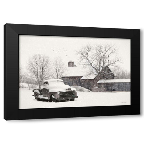 A Time to Rest Black Modern Wood Framed Art Print by Deiter, Lori