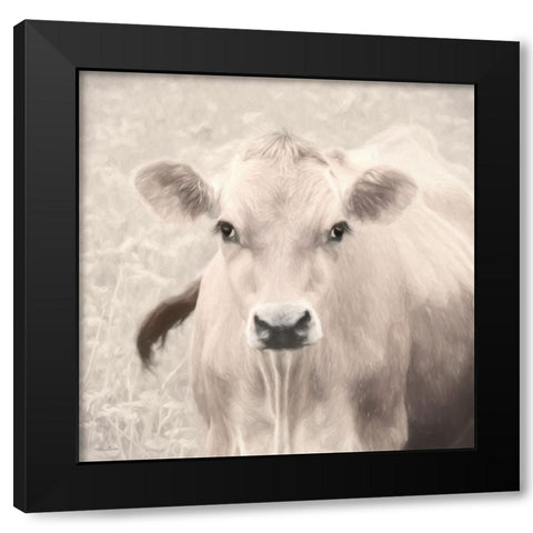 Nellie Black Modern Wood Framed Art Print with Double Matting by Deiter, Lori