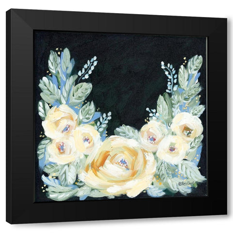 Gather Together II Black Modern Wood Framed Art Print with Double Matting by Ebert, Roey