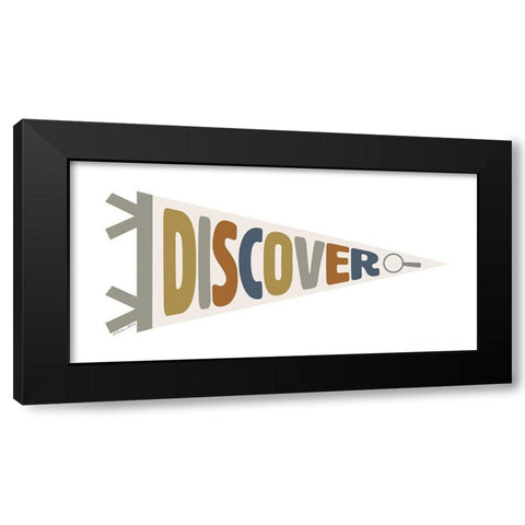 Discover Pennant Black Modern Wood Framed Art Print with Double Matting by Ball, Susan