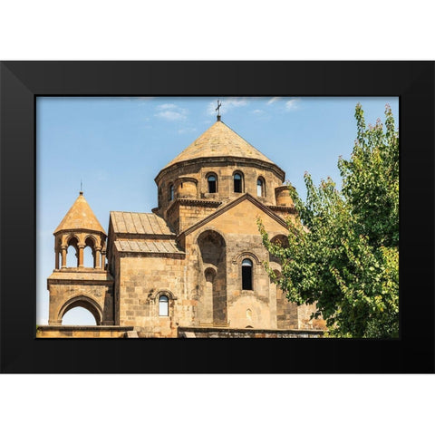 Armenia Armavir Province Vagharshapat Exterior view of the Saint Hripsime Church Black Modern Wood Framed Art Print by Wilson, Emily