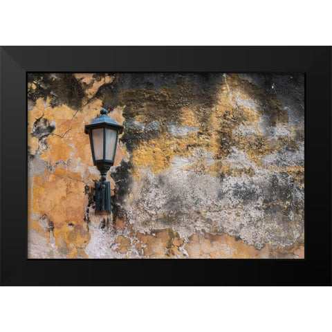 South America-Colombia-Cartagena The Palace of Inquisition-aka Inquisition Palace Black Modern Wood Framed Art Print by Hopkins, Cindy Miller
