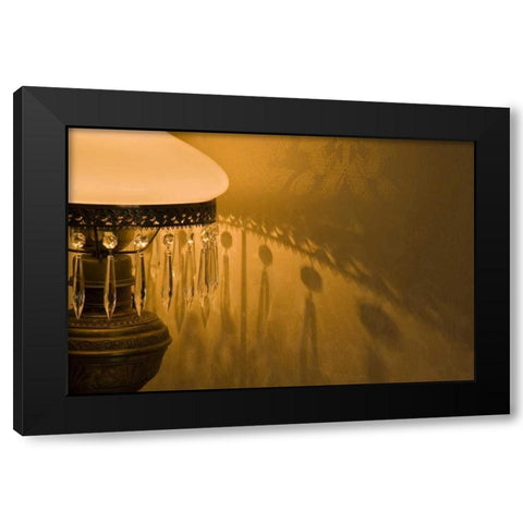 OR, Cape Blanco An antique lamp in Hughes House Black Modern Wood Framed Art Print with Double Matting by Kaveney, Wendy