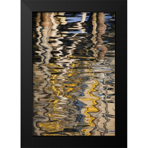 USA, Alaska, Ketchikan Reflections in water Black Modern Wood Framed Art Print by Paulson, Don