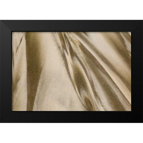 Oregon, Devils Punchbowl SNA Abstract patterns Black Modern Wood Framed Art Print by Paulson, Don