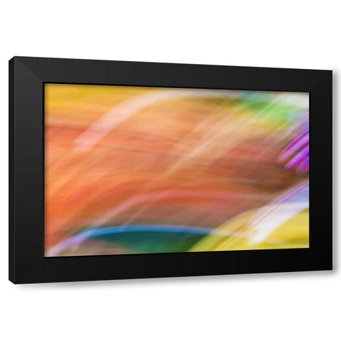 Mexico, Baja California, Tecate Abstract wash Black Modern Wood Framed Art Print with Double Matting by Paulson, Don