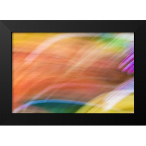 Mexico, Baja California, Tecate Abstract wash Black Modern Wood Framed Art Print by Paulson, Don