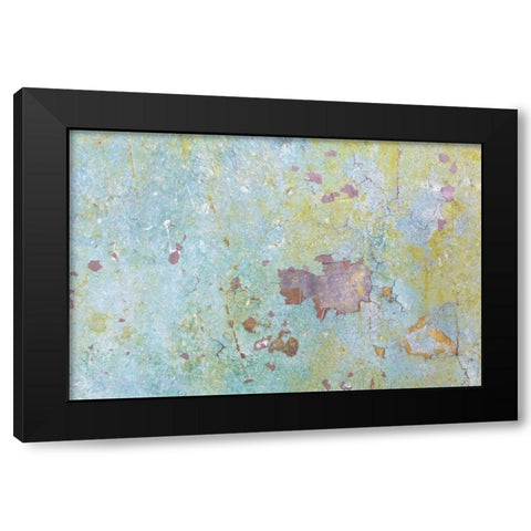 Washington, Fort Hayden Abstract painted wall Black Modern Wood Framed Art Print with Double Matting by Paulson, Don