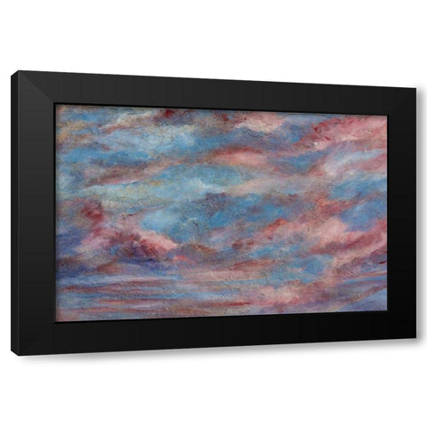 USA, Colorado, Ridgeway Detail of wall painting Black Modern Wood Framed Art Print with Double Matting by Paulson, Don
