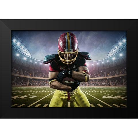 Danilo Black Modern Wood Framed Art Print by Nardone, Tyler