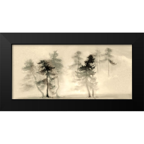 Untitled Black Modern Wood Framed Art Print by Kudriavtseva, Anna