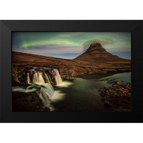 Covered ... Black Modern Wood Framed Art Print by Svoboda Mqep, Peter
