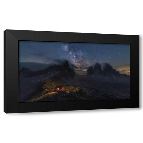 Locatelli Black Modern Wood Framed Art Print by Martin Castan, David