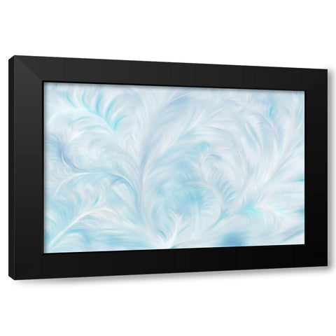 Winter Art Black Modern Wood Framed Art Print with Double Matting by Karina, Aleksandrova