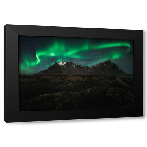 Untitled Black Modern Wood Framed Art Print by Martin Castan, David
