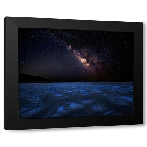 The Darkness Black Modern Wood Framed Art Print with Double Matting by Poreider, Annie