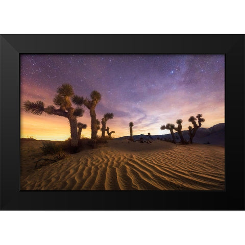 Lost Souls Black Modern Wood Framed Art Print by Moore, Chris