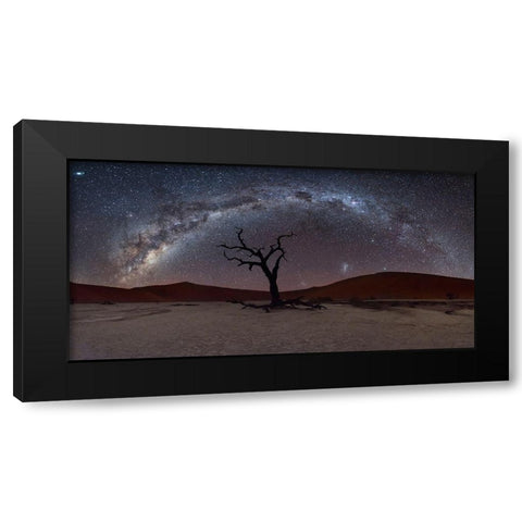 Deadviel Black Modern Wood Framed Art Print by Marchegiani, Roberto