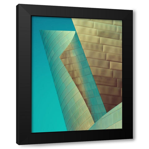 45118 Black Modern Wood Framed Art Print by Kreiten, Mike
