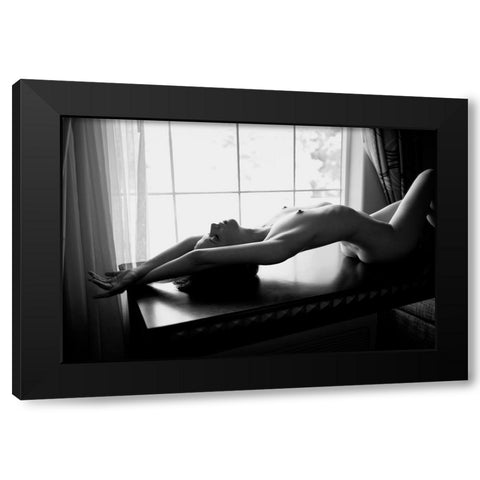A Spring Morning Black Modern Wood Framed Art Print by Lee, Alexander