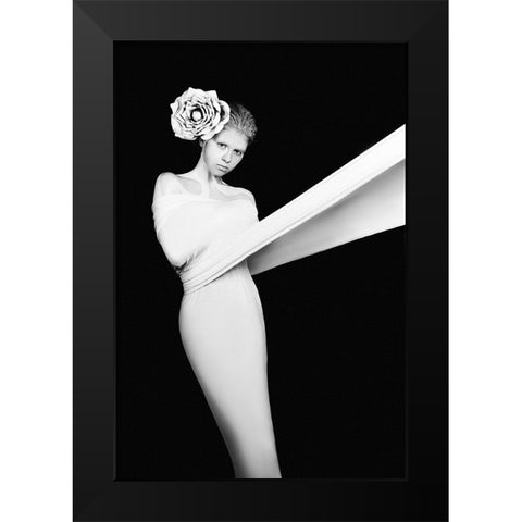 The Phantom Of The Opera Black Modern Wood Framed Art Print by Bolgov, Ruslan