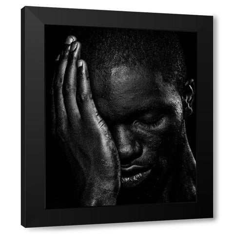 Why Go Black Modern Wood Framed Art Print with Double Matting by lotzin -, mario