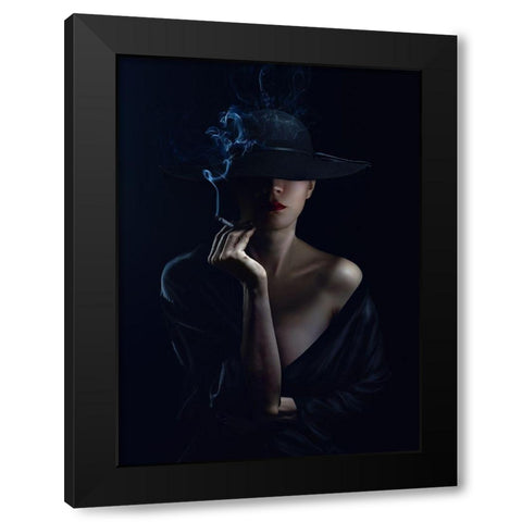 Untitled Black Modern Wood Framed Art Print by Spoyalov, Sergey