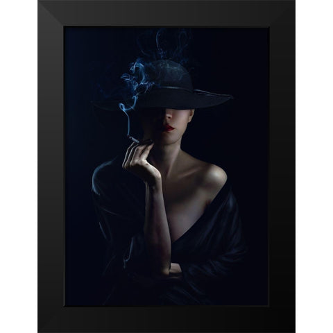 Untitled Black Modern Wood Framed Art Print by Spoyalov, Sergey
