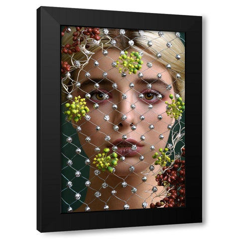 The Maid Of OrleiÂAns V Black Modern Wood Framed Art Print by Naderi, Peyman