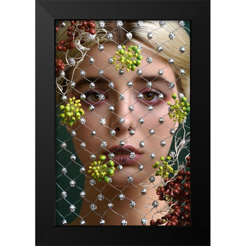 The Maid Of OrleiÂAns V Black Modern Wood Framed Art Print by Naderi, Peyman