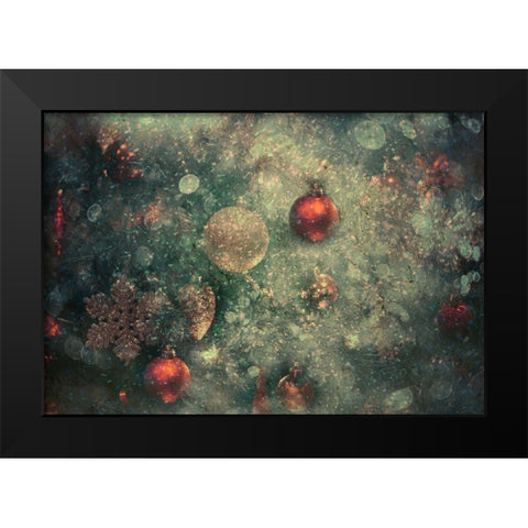 Believe... Black Modern Wood Framed Art Print by Devos, Delphine