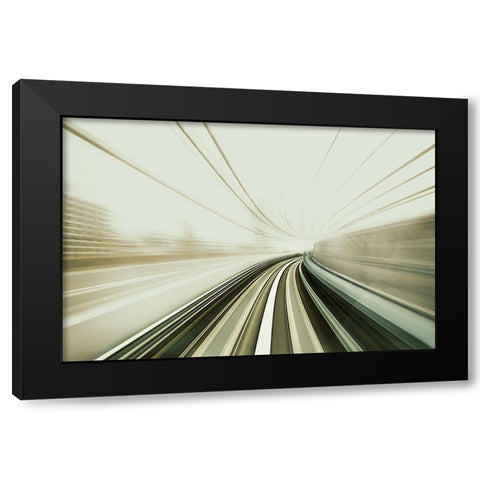 Untitled Black Modern Wood Framed Art Print by Eichelberg, Amnon