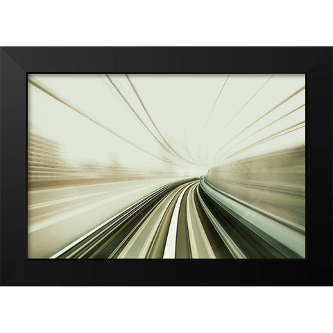 Untitled Black Modern Wood Framed Art Print by Eichelberg, Amnon