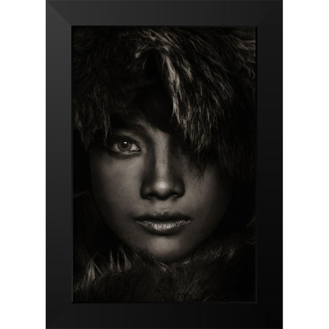 Arya Dhani Prajitno Black Modern Wood Framed Art Print by Sulistiawan, Hari