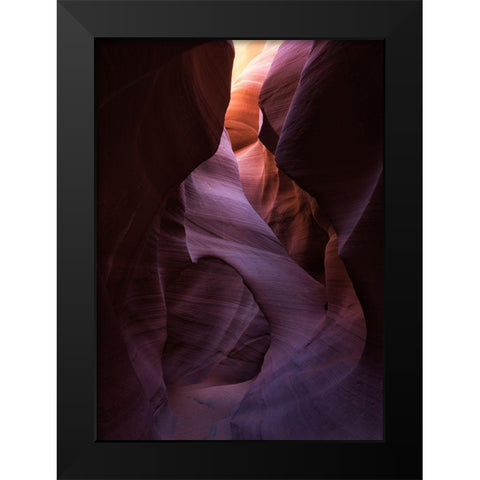 Textures And Tones Black Modern Wood Framed Art Print by Macua, Gerald