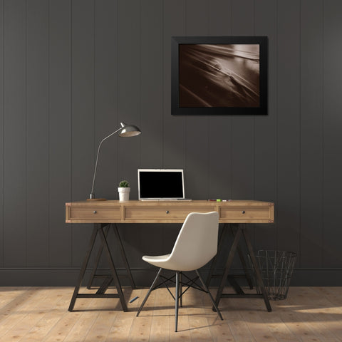Lida Black Modern Wood Framed Art Print by Shepelev, Yuri